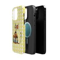 Cat Paw iPhone Magnetic Tough Cases, Custom Special Design Case, Personalized Phone Cover, Cute Cat Lover Gift, Protective Cellphone