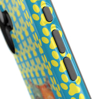 Cat Paw iPhone Magnetic Tough Cases, Custom Special Design Case, Personalized Phone Cover, Cute Cat Lover Gift, Protective Cellphone