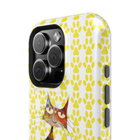 Cat Paw iPhone Magnetic Tough Cases, Custom Special Design Case, Personalized Phone Cover, Cute Cat Lover Gift, Protective Cellphone