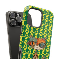 Cat Paw iPhone Magnetic Tough Cases, Custom Special Design Case, Personalized Phone Cover, Cute Cat Lover Gift, Protective Cellphone