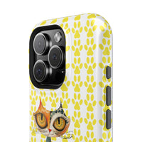 Cat Paw iPhone Magnetic Tough Cases, Custom Special Design Case, Personalized Phone Cover, Cute Cat Lover Gift, Protective Cellphone