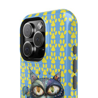 Cat Paw iPhone Magnetic Tough Cases, Custom Special Design Case, Personalized Phone Cover, Cute Cat Lover Gift, Protective Cellphone
