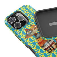 Cat Paw iPhone Magnetic Tough Cases, Custom Special Design Case, Personalized Phone Cover, Cute Cat Lover Gift, Protective Cellphone