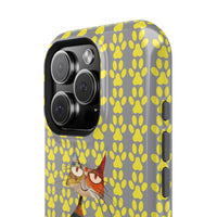 Cat Paw iPhone Magnetic Tough Cases, Custom Special Design Case, Personalized Phone Cover, Cute Cat Lover Gift, Protective Cellphone