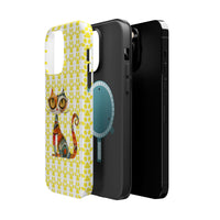 Cat Paw iPhone Magnetic Tough Cases, Custom Special Design Case, Personalized Phone Cover, Cute Cat Lover Gift, Protective Cellphone