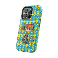 Cat Paw iPhone Magnetic Tough Cases, Custom Special Design Case, Personalized Phone Cover, Cute Cat Lover Gift, Protective Cellphone