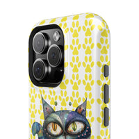Cat Paw iPhone Magnetic Tough Cases, Custom Special Design Case, Personalized Phone Cover, Cute Cat Lover Gift, Protective Cellphone