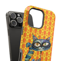 Cat Paw iPhone Magnetic Tough Cases, Custom Special Design Case, Personalized Phone Cover, Cute Cat Lover Gift, Protective Cellphone
