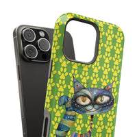 Cat Paw iPhone Magnetic Tough Cases, Custom Special Design Case, Personalized Phone Cover, Cute Cat Lover Gift, Protective Cellphone