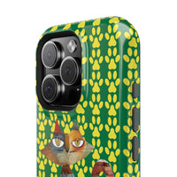Cat Paw iPhone Magnetic Tough Cases, Custom Special Design Case, Personalized Phone Cover, Cute Cat Lover Gift, Protective Cellphone