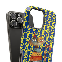 Cat Paw iPhone Magnetic Tough Cases, Custom Special Design Case, Personalized Phone Cover, Cute Cat Lover Gift, Protective Cellphone