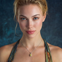 Yellow Moissanite Spark Golden Radiance jewelry Set | Olaty