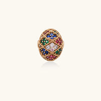 Painted Garden Empress Mosaic Ring | Olaty