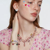 Feminine Aura Crystal Butterfly Studs Earrings | Olaty