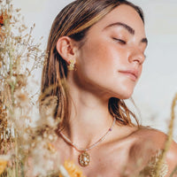 Feminine Aura Bloom Filigree Hoops Earrings | Olaty