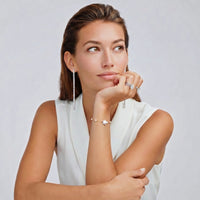 Vermeil Glow Pearl Harmony Bracelet | Olaty