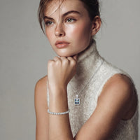 Moissanite Spark Eternal Sparkle Tennis Bracelet | Olaty