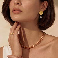 Vermeil Glow Dragon Phoenix Stud Earrings | Olaty