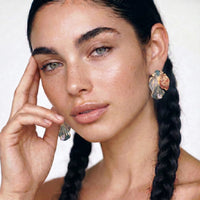Painted Garden Monstera Muse Earrings | Olaty