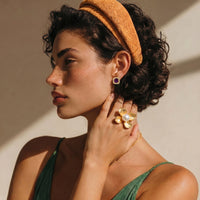 Painted Garden Blooming Pearl Statement Ring | Olaty