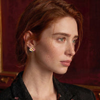Painted Garden Garden Party Studs Earrings | Olaty