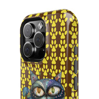Cat Paw iPhone Magnetic Tough Cases, Custom Special Design Case, Personalized Phone Cover, Cute Cat Lover Gift, Protective Cellphone
