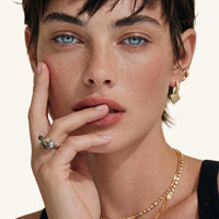 Aurora Pearl Stone Statement Ring | Olaty
