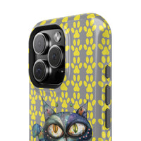 Cat Paw iPhone Magnetic Tough Cases, Custom Special Design Case, Personalized Phone Cover, Cute Cat Lover Gift, Protective Cellphone