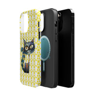 Cat Paw iPhone Magnetic Tough Cases, Custom Special Design Case, Personalized Phone Cover, Cute Cat Lover Gift, Protective Cellphone