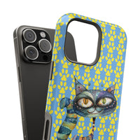 Cat Paw iPhone Magnetic Tough Cases, Custom Special Design Case, Personalized Phone Cover, Cute Cat Lover Gift, Protective Cellphone
