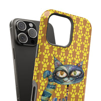 Cat Paw iPhone Magnetic Tough Cases, Custom Special Design Case, Personalized Phone Cover, Cute Cat Lover Gift, Protective Cellphone