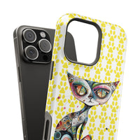 Cat Paw iPhone Magnetic Tough Cases, Custom Special Design Case, Personalized Phone Cover, Cute Cat Lover Gift, Protective Cellphone