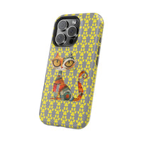 Cat Paw iPhone Magnetic Tough Cases, Custom Special Design Case, Personalized Phone Cover, Cute Cat Lover Gift, Protective Cellphone