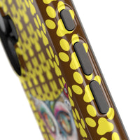 Cat Paw iPhone Magnetic Tough Cases, Custom Special Design Case, Personalized Phone Cover, Cute Cat Lover Gift, Protective Cellphone