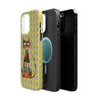 Cat Paw iPhone Magnetic Tough Cases, Custom Special Design Case, Personalized Phone Cover, Cute Cat Lover Gift, Protective Cellphone