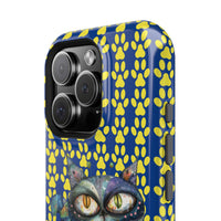 Cat Paw iPhone Magnetic Tough Cases, Custom Special Design Case, Personalized Phone Cover, Cute Cat Lover Gift, Protective Cellphone