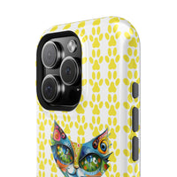 Cat Paw iPhone Magnetic Tough Cases, Custom Special Design Case, Personalized Phone Cover, Cute Cat Lover Gift, Protective Cellphone