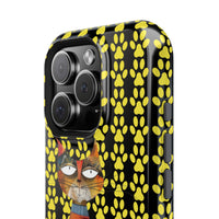 Cat Paw iPhone Magnetic Tough Cases, Custom Special Design Case, Personalized Phone Cover, Cute Cat Lover Gift, Protective Cellphone
