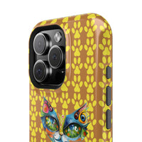 Cat Paw iPhone Magnetic Tough Cases, Custom Special Design Case, Personalized Phone Cover, Cute Cat Lover Gift, Protective Cellphone