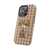 Cat Paw iPhone Magnetic Tough Cases, Custom Special Design Case, Personalized Phone Cover, Cute Cat Lover Gift, Protective Cellphone