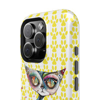 Cat Paw iPhone Magnetic Tough Cases, Custom Special Design Case, Personalized Phone Cover, Cute Cat Lover Gift, Protective Cellphone