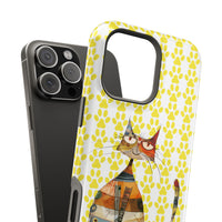 Cat Paw iPhone Magnetic Tough Cases, Custom Special Design Case, Personalized Phone Cover, Cute Cat Lover Gift, Protective Cellphone
