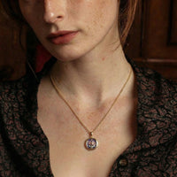 Painted Garden Blossom Dream Necklace Pendant | Olaty
