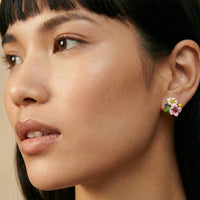 Painted Garden Garden Party Studs Earrings | Olaty