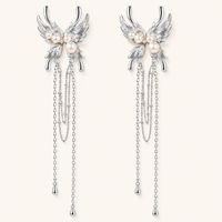 Feminine Aura Celestial Cascade Earrings | Olaty